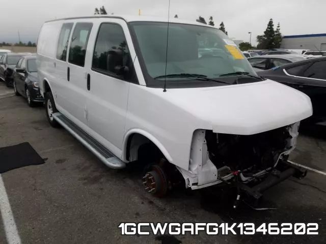 1GCWGAFG1K1346202 2019 Chevrolet Express
