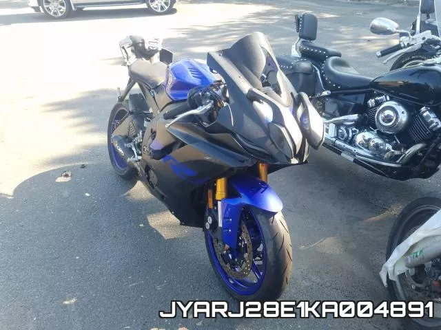 JYARJ28E1KA004891 2019 Yamaha YZFR6