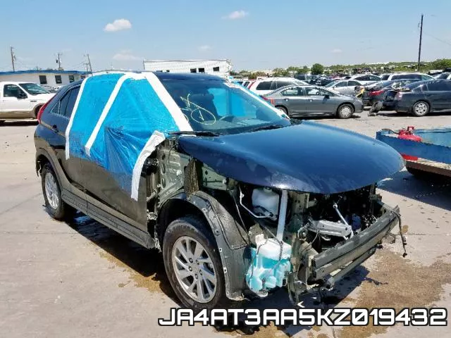 JA4AT3AA5KZ019432 2019 Mitsubishi Eclipse, ES
