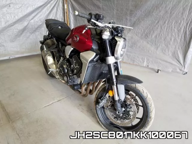 JH2SC8017KK100067 2019 Honda CB1000, RA
