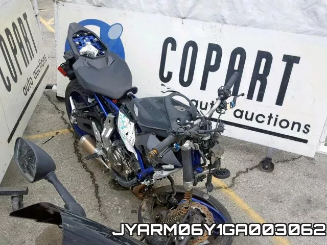 JYARM06Y1GA003062 2016 Yamaha FZ07, C