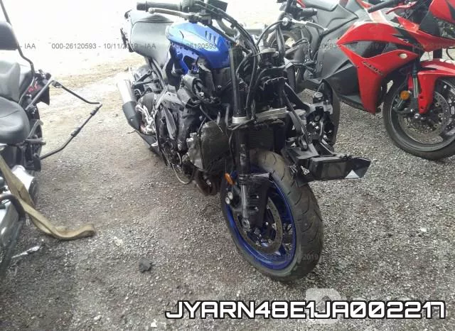 JYARN48E1JA002217 2018 Yamaha MT10
