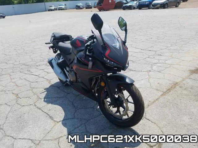 MLHPC621XK5000038 2019 Honda CBR500, R
