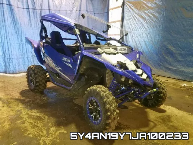 5Y4AN19Y7JA100233 2018 Yamaha YXZ1000, SE