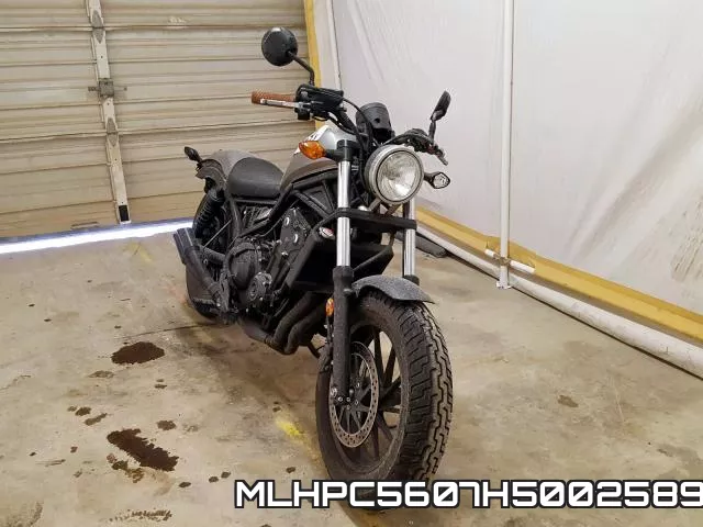 MLHPC5607H5002589 2017 Honda CMX500
