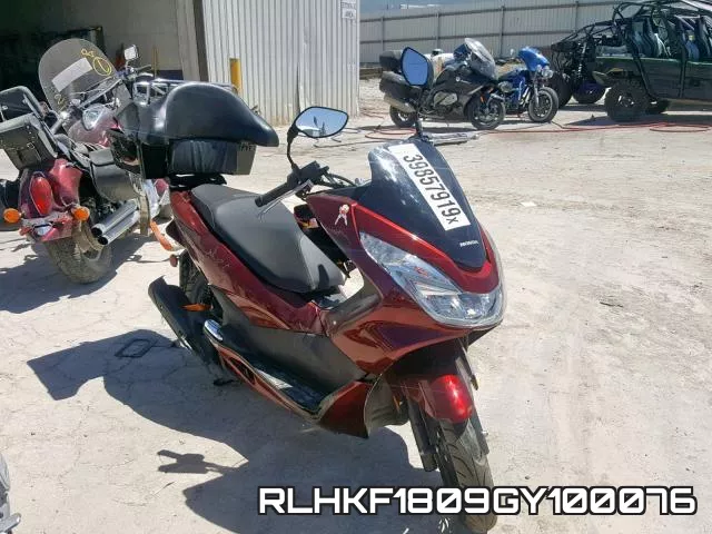 RLHKF1809GY100076 2016 Honda PCX, 150