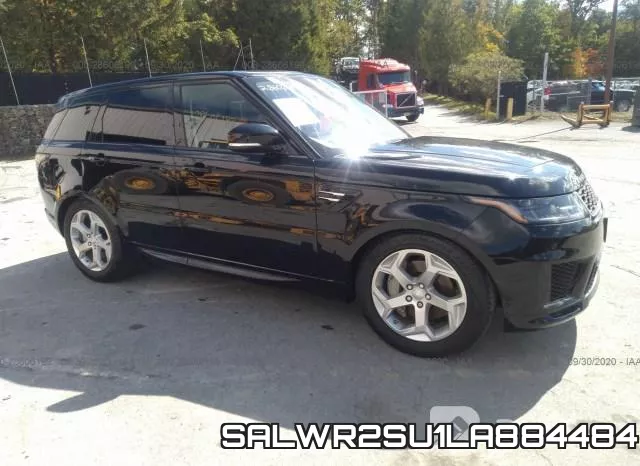 SALWR2SU1LA884484 2020 Land Rover Range Rover, Sport Hse