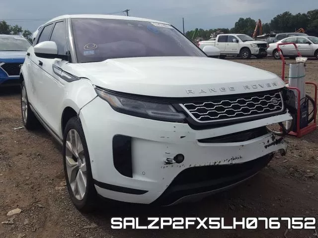 SALZP2FX5LH076752 2020 Land Rover Range Rover,  SE