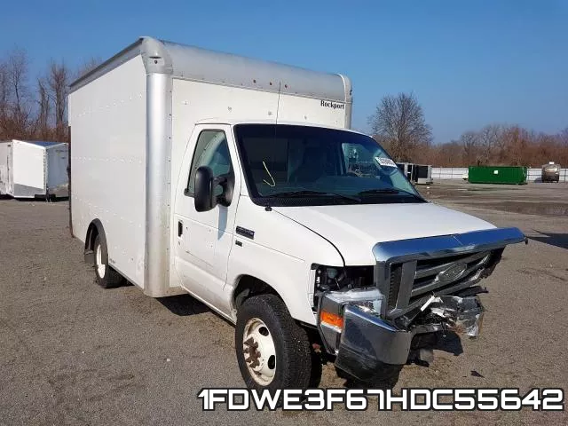 1FDWE3F67HDC55642 2017 Ford Econoline, E350 Super Duty Cutaway Van