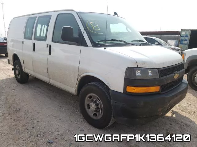 1GCWGAFP1K1364120 2019 Chevrolet Express
