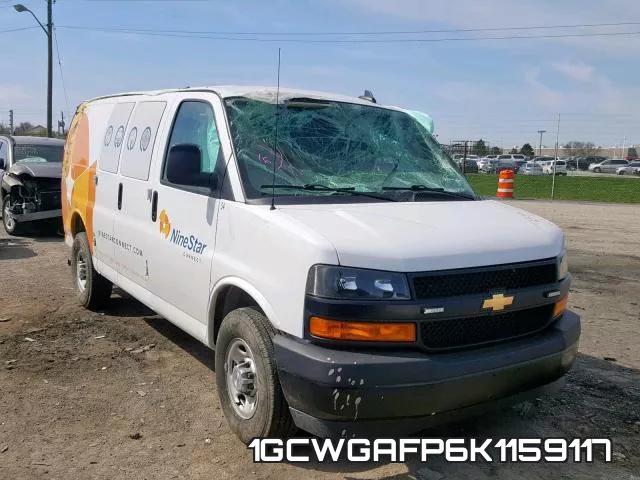 1GCWGAFP6K1159117 2019 Chevrolet Express