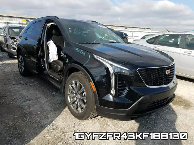 1GYFZFR43KF188130 2019 Cadillac XT4, Sport