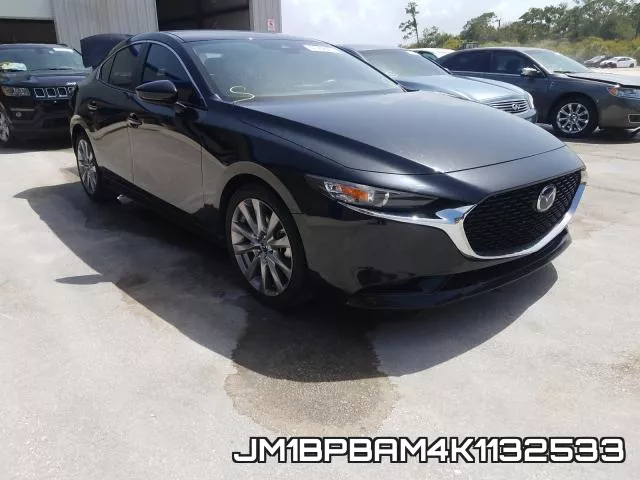 JM1BPBAM4K1132533 2019 Mazda 3, Select