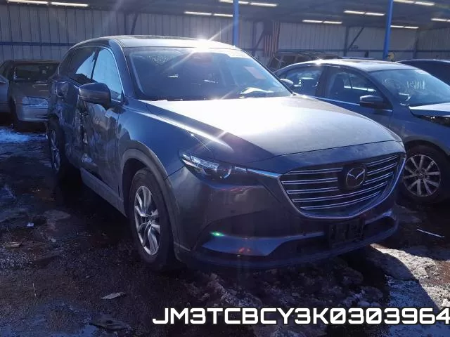 JM3TCBCY3K0303964 2019 Mazda CX-9, Touring