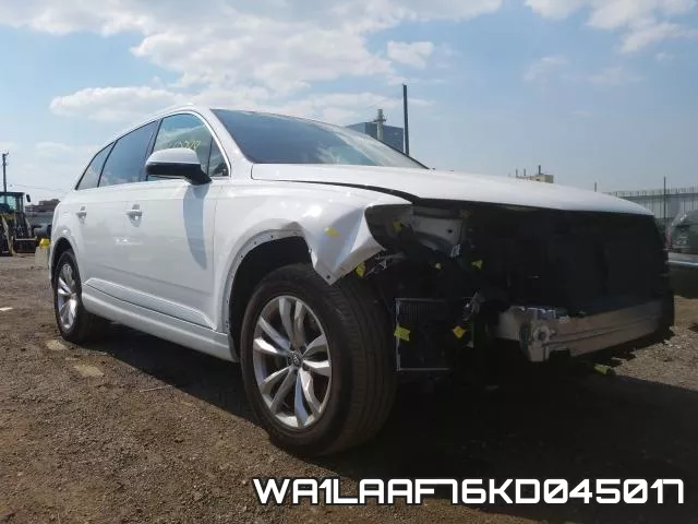 WA1LAAF76KD045017 2019 Audi Q7, Premium Plus