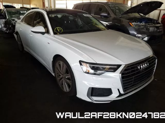 WAUL2AF28KN024782 2019 Audi A6, Premium Plus