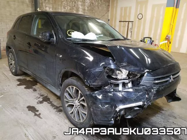 JA4AP3AU9KU033507 2019 Mitsubishi Outlander, ES