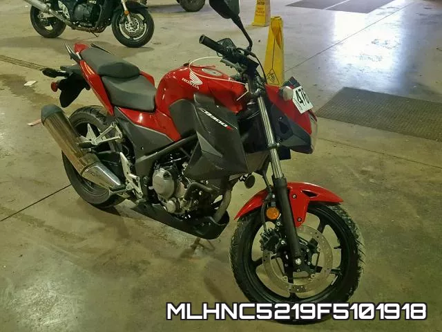 MLHNC5219F5101918 2015 Honda CB300, F