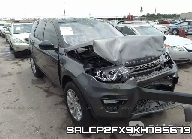 SALCP2FX9KH785673 2019 Land Rover Discovery, Sport SE