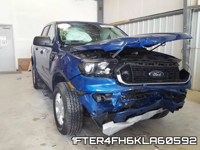 1FTER4FH6KLA60592 2019 Ford Ranger, Supercrew