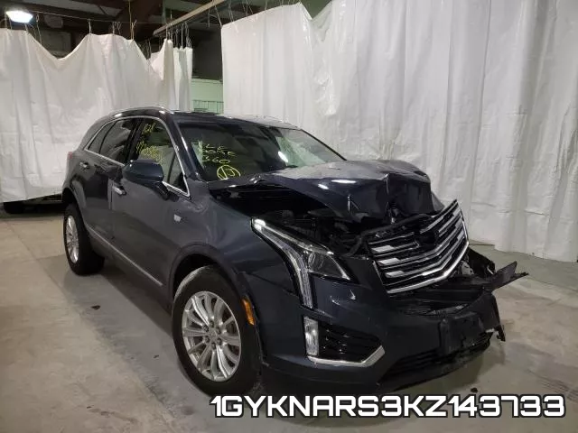 1GYKNARS3KZ143733 2019 Cadillac XT5
