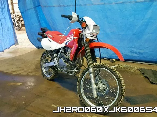 JH2RD060XJK600654 2018 Honda XR650, L