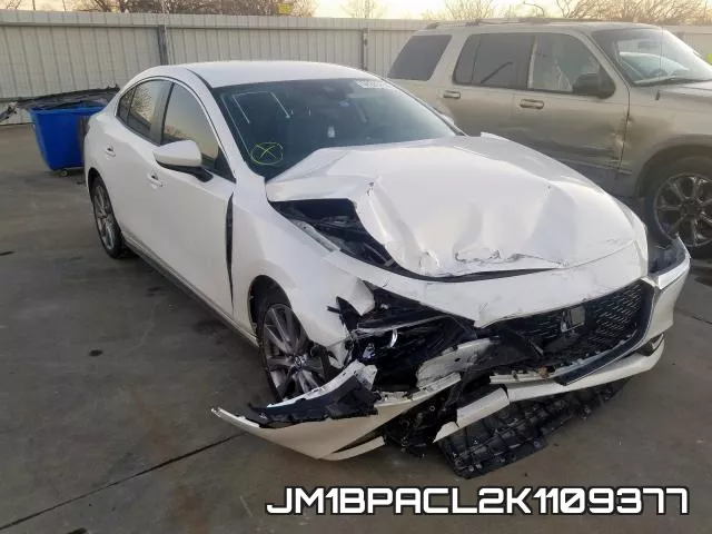 JM1BPACL2K1109377 2019 Mazda 3, Preferred Plus