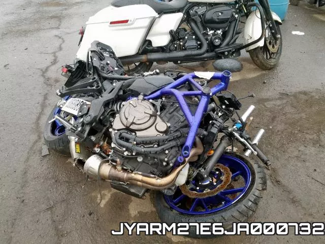JYARM27E6JA000732 2018 Yamaha MT07