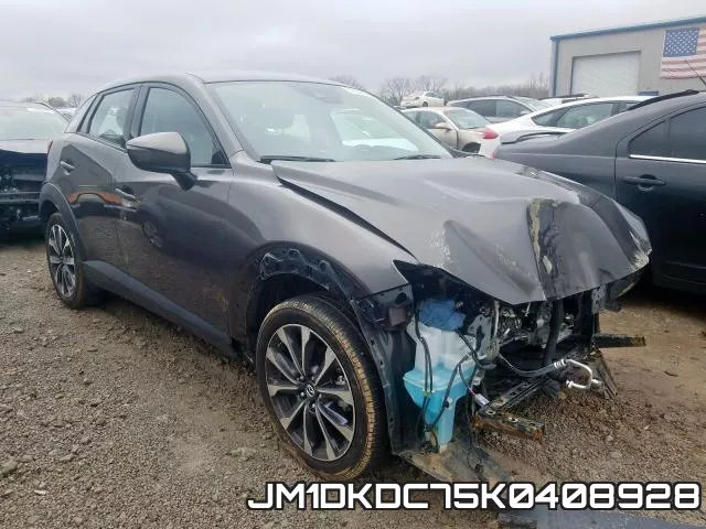 JM1DKDC75K0408928 2019 Mazda CX-3, Touring