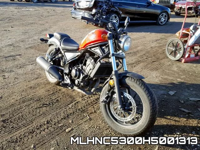 MLHNC5300H5001313 2017 Honda CMX300