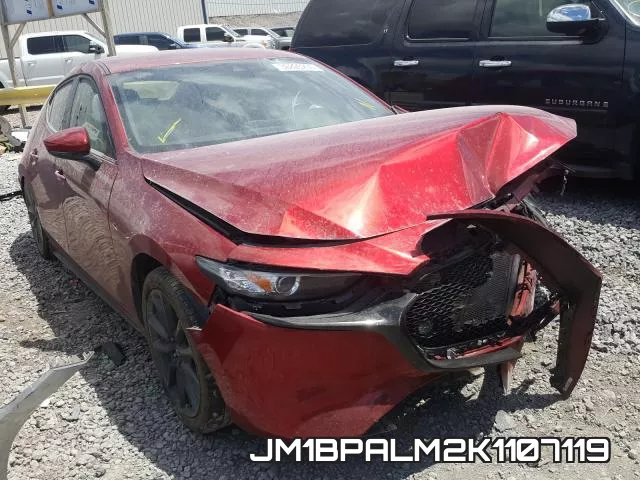 JM1BPALM2K1107119 2019 Mazda 3, Preferred Plus