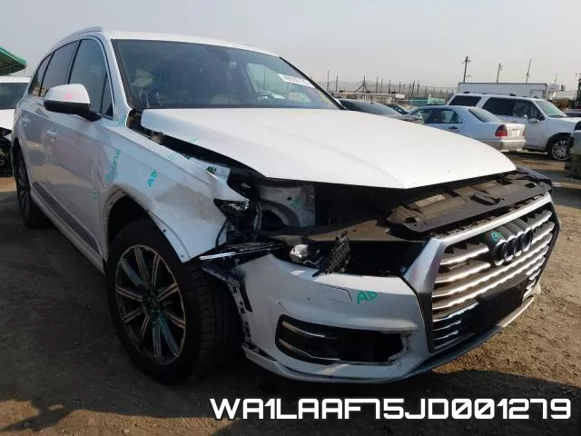 WA1LAAF75JD001279 2018 Audi Q7, Premium Plus