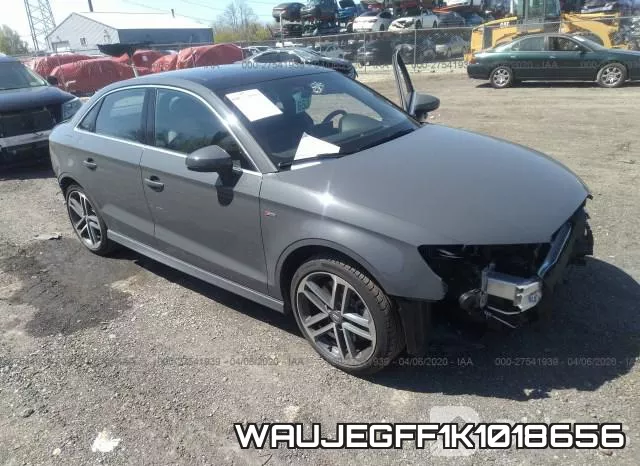 WAUJEGFF1K1018656 2019 Audi A3, S-Line Premium Plus