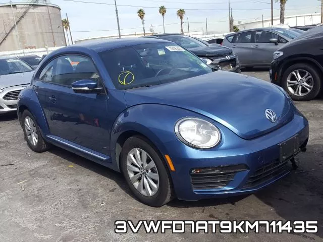 3VWFD7AT9KM711435 2019 Volkswagen Beetle, S