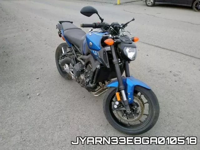 JYARN33E8GA010518 2016 Yamaha FZ09