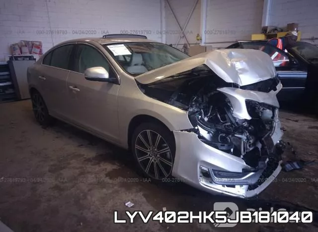 LYV402HK5JB181040 2018 Volvo S60, Premier