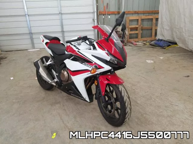 MLHPC4416J5500777 2018 Honda CBR500, R