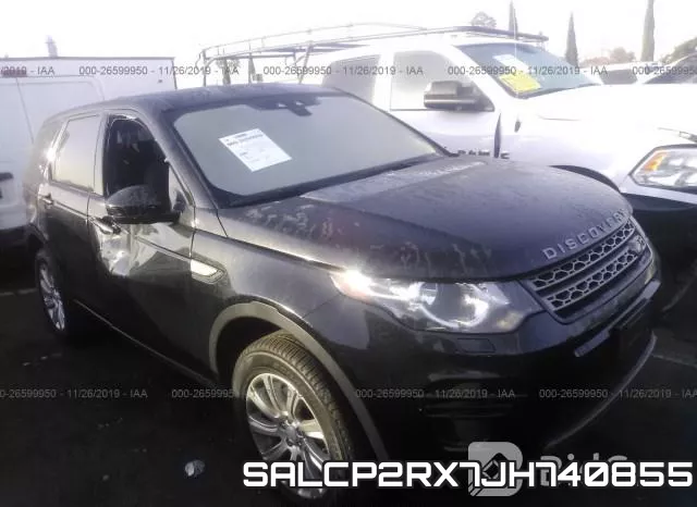 SALCP2RX7JH740855 2018 Land Rover Discovery, Sport SE