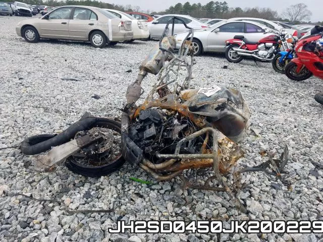 JH2SD0450JK200229 2018 Honda CRF1000, D2