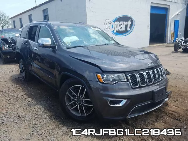 1C4RJFBG1LC218436 2020 Jeep Grand Cherokee,  Limited