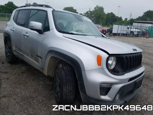 ZACNJBBB2KPK49648 2019 Jeep Renegade, Latitude