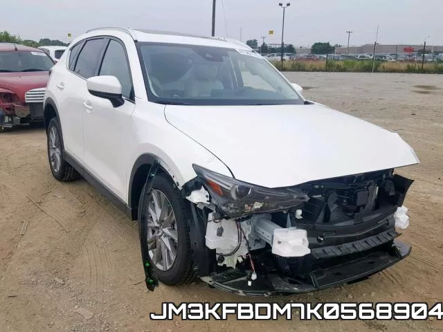 JM3KFBDM7K0568904 2019 Mazda CX-5, Grand Touring