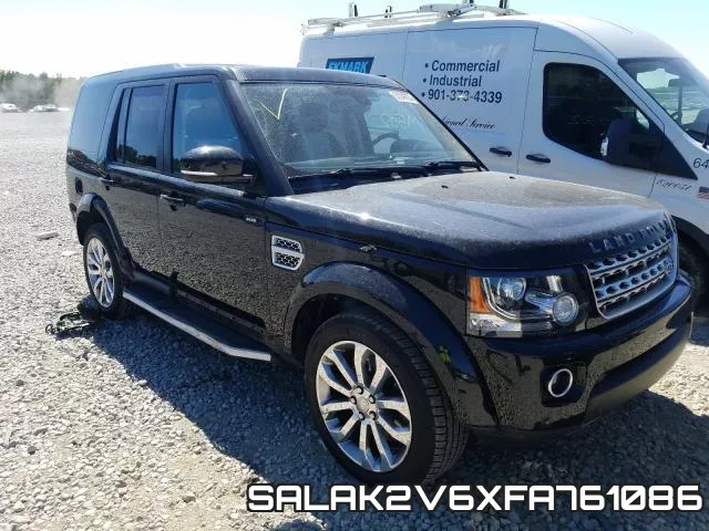 SALAK2V6XFA761086 2015 Land Rover LR4, Hse Luxury