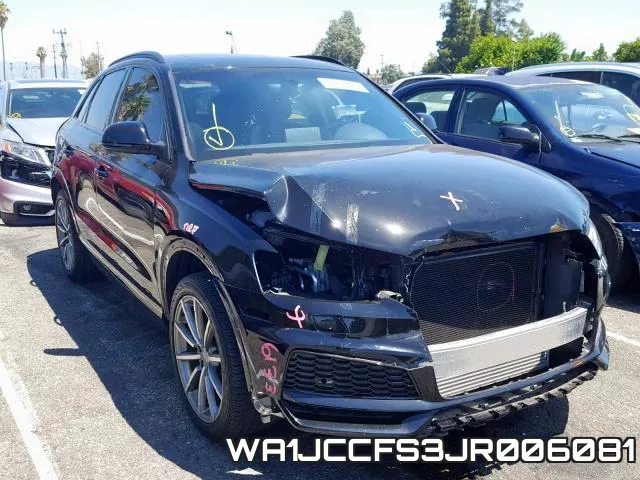 WA1JCCFS3JR006081 2018 Audi Q3, Premium Plus