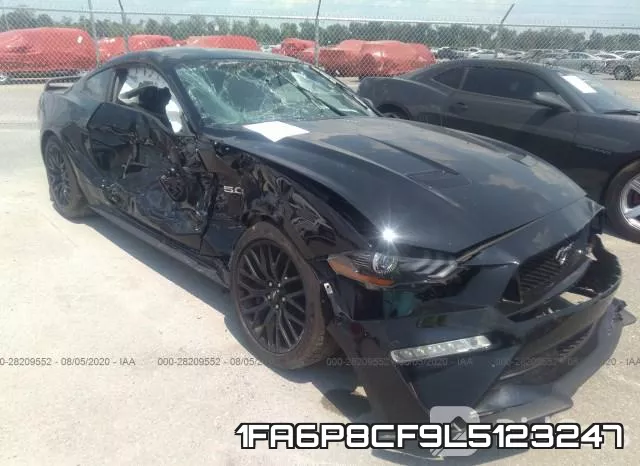 1FA6P8CF9L5123247 2020 Ford Mustang, GT