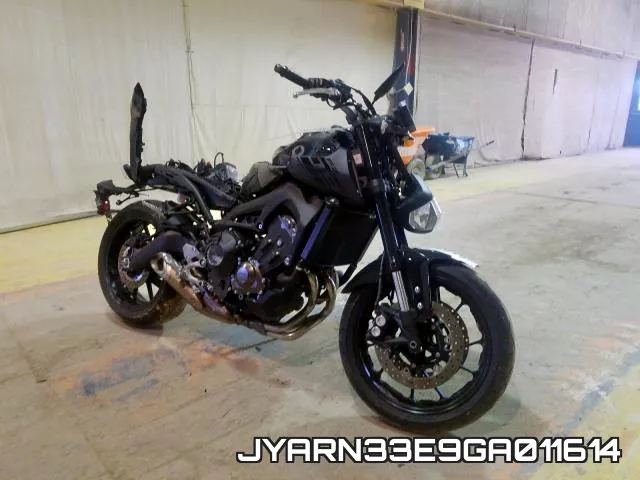 JYARN33E9GA011614 2016 Yamaha FZ09