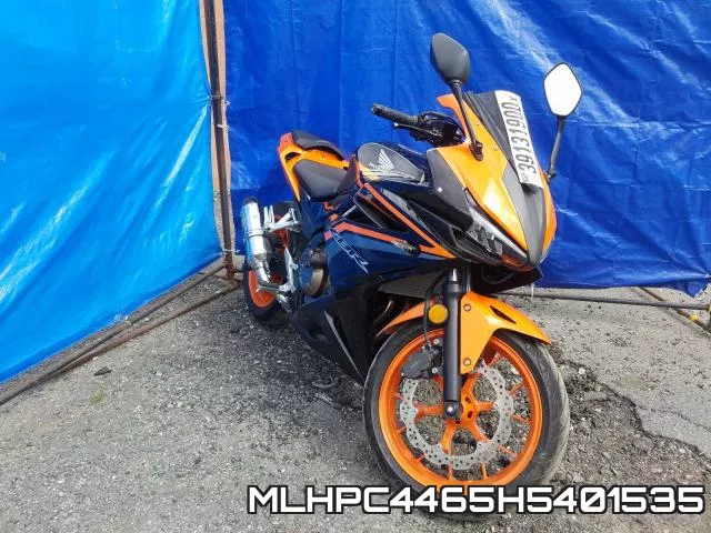 MLHPC4465H5401535 2017 Honda CBR500, R