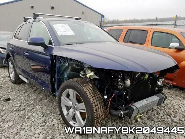 WA1BNAFY8K2049445 2019 Audi Q5, Premium Plus