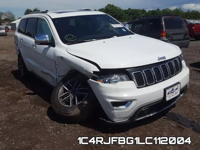 1C4RJFBG1LC112004 2020 Jeep Grand Cherokee,  Limited