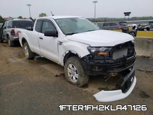 1FTER1FH2KLA47126 2019 Ford Ranger, Super Cab